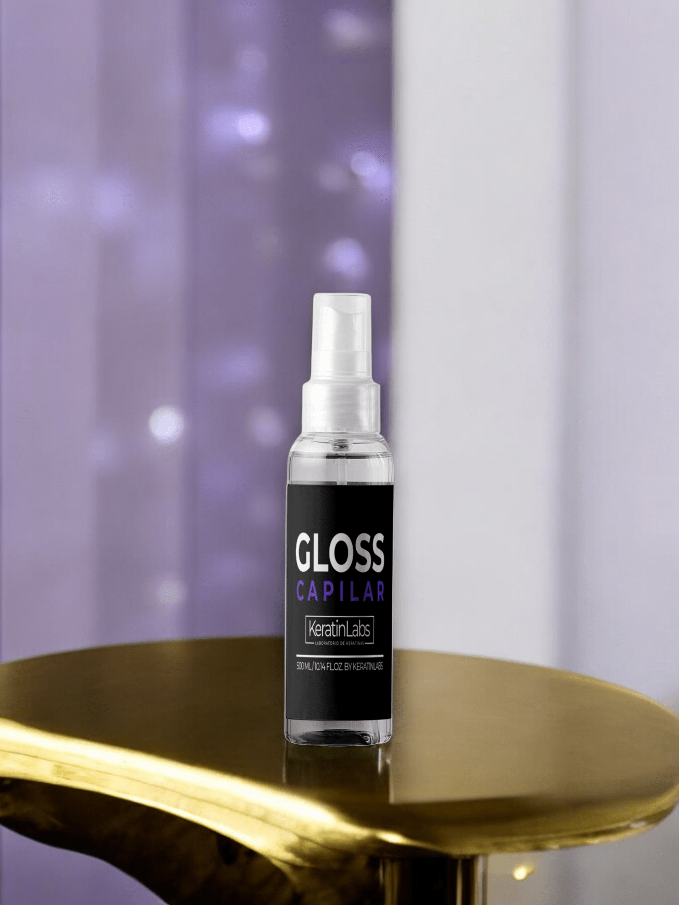 KeratinLabs Gloss capilar para tonificar dar brillo a tu cabello de uso diario para mujer