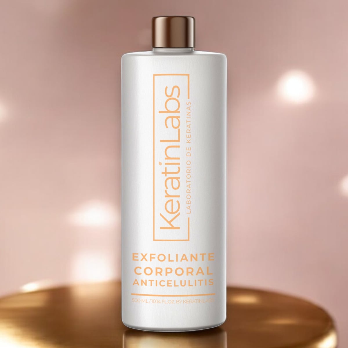 KeratinLabs Exfoliante corporal anticelulitis natural estimula los niveles de serotonina, tonifica y reconstruye la piel